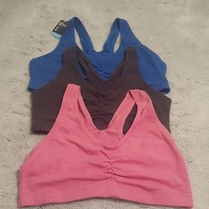 3 sports bras